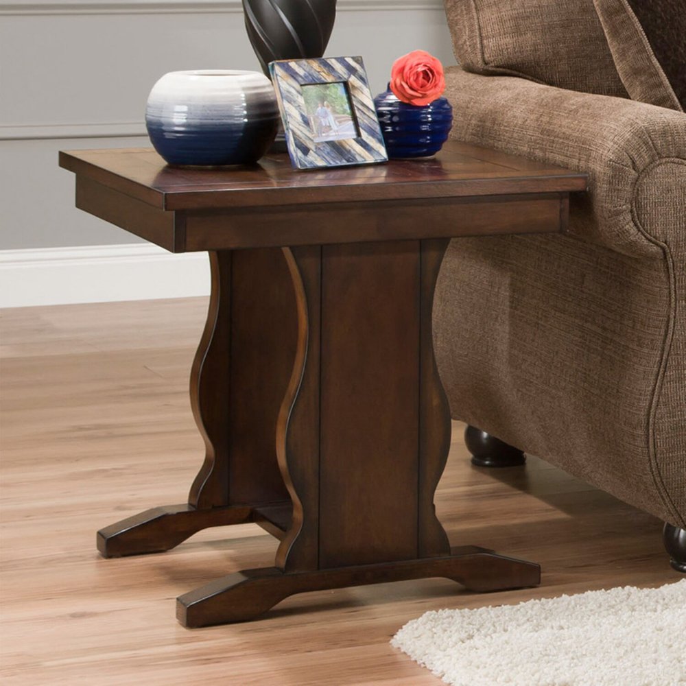Lane Home Furnishings END TABLECHURCH PEW BASE