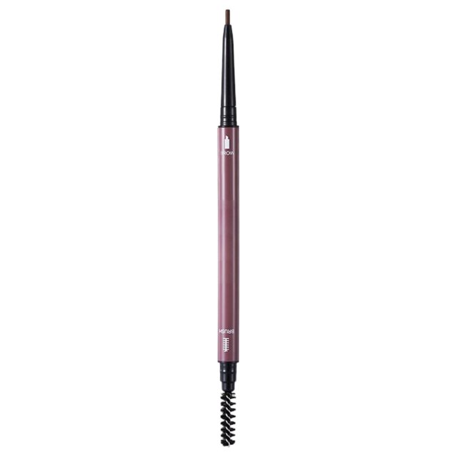 1 Double-Ended Eyebrow Pencil Reduced, Eyebrow Definer Pencil with Spoolie Long Lasting Brow Pencil Soft Textured Angled Tip Applicator for Natural Looking Brows Eyebrow Filler Pen Makeup for Women