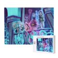 thumbnail image 1 of Zufioo Monster High Pattern 500-Piece Wooden Puzzle, Children's Intellectual Puzzle Handmade Artwork, 1 of 7