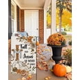 thumbnail image 4 of Fall Cross Garden Flags for Outside Decorations, Religious Cross Fall for Jesus with Pumpkins Maple Leaves Small Yard Flag, Harvest Autumn Thanksgiving Seasonal Farmhouse Holiday Outdoor Decor 12.5x18, 4 of 6