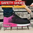 thumbnail image 6 of MGEZCOO Men's & Women's Steel Toe Work Shoes with Air Cushion Sole, Lightweight Breathable Safety Sneakers, 6 of 7