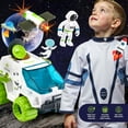 thumbnail image 3 of Space Toys for Kids, Rocket Ship Toy with Astronaut, Spaceship, Satellite & Space Rover, Spaceship Shuttle Car Toy Gift for Boys Girls 3+, 3 of 9