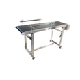 thumbnail image 4 of PreAsion Conveyor With Double Guardrail 59*15.7" Black PVC Belt Conveyor Industrial Conveyor System, 4 of 9