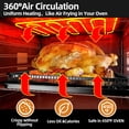 thumbnail image 4 of Cesta para horno Degovin de acero inoxidable con bandeja, 4 of 6