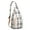 Beige-6, variant on Watercolor Penguin Sling Backpack – Cute Arctic Emperor Penguin & Snowflake Print Crossbody Bag for Travel, Hiking & Everyday