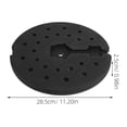 thumbnail image 2 of HONMEET Lamp Holders for Table Lamps Black Plastic Stability for Adults 1Set, 2 of 7
