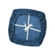 thumbnail image 1 of Funda de asiento de silla elástica extraíble universal para silla de oficina o computadora Azul, 1 of 9
