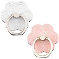 thumbnail image 1 of LAICAIW Flower Cell Phone Ring Holder, Cute Phone Back Ring Grip for Finger and Hand (White,Salmon), 1 of 6