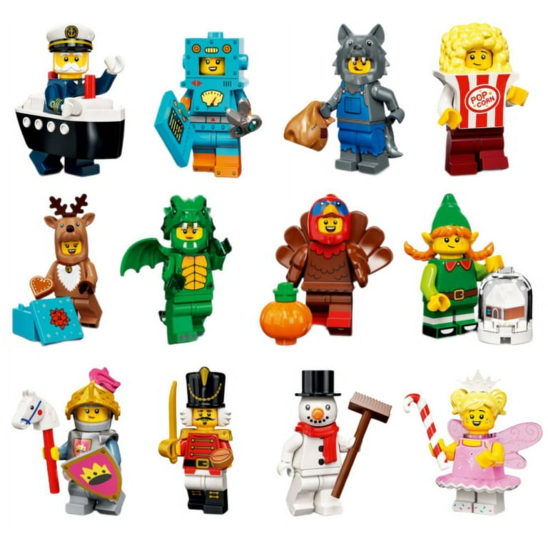 LEGO Series 23 Complete Set of 12 Holiday Minifigures - 71034