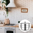 thumbnail image 1 of COOPHYA Stainless Steel Multi Use Pot Cooking for Daily Cooking 1 Set, 1 of 8