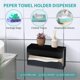 thumbnail image 3 of Tissue Box Dispenser Wall Mounted Stainless Steel Paper Towel Dispenser Holder for Bathroom and Kitchen, 3 of 4