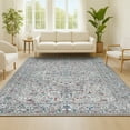 thumbnail image 3 of JONATHAN Y MODERN PERSIAN 5 x 8 Area Rug, Vintage Medallion - Light Gray/ Multi, MDP102A-5, 3 of 4
