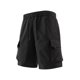 thumbnail image 1 of Pantalones cargo lisos para hombre: pantalones versátiles para deportes al aire libre en primavera y verano con ajuste holgado, 1 of 3