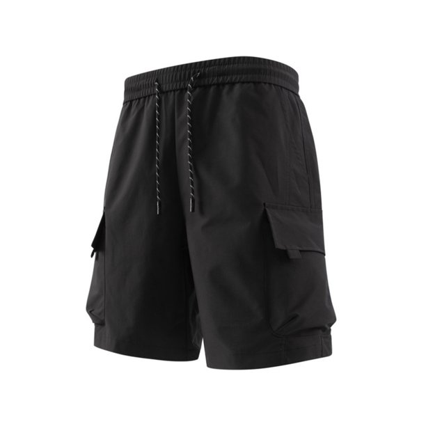 Pantalones cargo lisos para hombre: pantalones versátiles para deportes al aire libre en primavera y verano con ajuste holgado