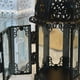 Bougeoir de Style Européen en Verre de Fer Lanterne Chandelier de Style Marocain Lanterne de Bougie Verre Transparent Noir Blanc Couleurs Facultatives – image 1 sur 5