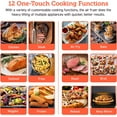 thumbnail image 5 of Cosori Dual Blaze 6.8-Quart Smart Air Fryer, No Preheat & No Shake, Precise Temps Prevent Overcooking, with Exclusive Bonus Silicone Mat, multipurpose Rack & Skewer Rack Set, Gray, 5 of 17