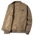 thumbnail image 2 of Chaquetas de algodón para hombre, tallas 5XL y 4XL, abrigo holgado, chaqueta corta de pana, cortavientos con cremallera lisa, chaquetas cortavientos informales de invierno para hombre, 2 of 5