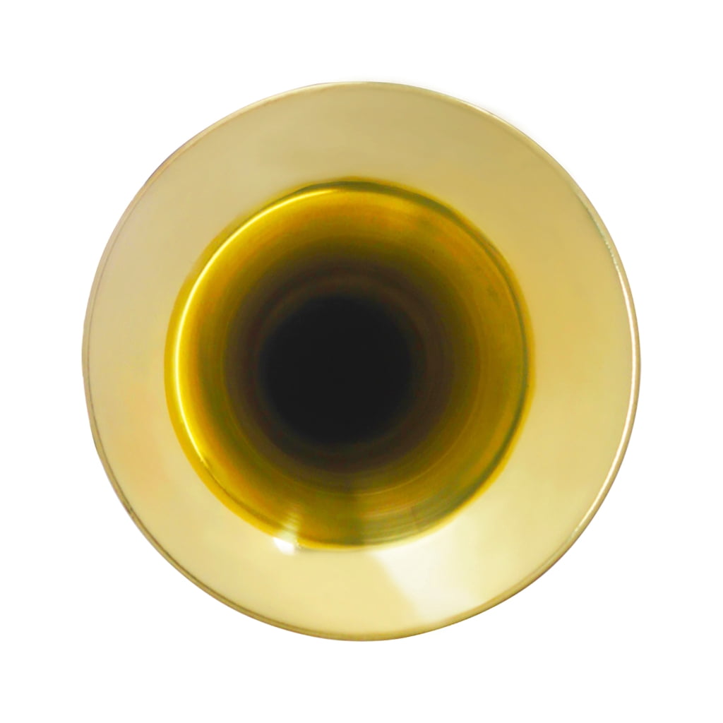 Miiottaa Light Weight Brass Trumpet Bb Flat Bugle with Mouthpiece For Long Practice