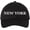 Black, variant on New York Embroidered Dad Hat | NYC Fashion Urban Snapback Adjustable Cap for Men & Women (Green)