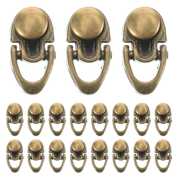 Masteelf 20pcs Shoe Buckle Diy Accessories Boot Lace Hooks Boot Hooks Eyelet Shoe Lace Hooks Eyelet Hook Shoe Buckle Repair Hook Kit