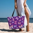 thumbnail image 6 of Daiia Bright Butterflies Beach Travel Bag - Water-Resistant Beach Bag, Lightweight Tote with 7 Pockets for Women and Men - Gym,Pool,Camping,Reusable Grocery Bag, 6 of 7