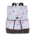 thumbnail image 1 of Fotbe Purple Butterfly Mochila Bolso con Estampado para Mujer, Mochila Antirrobo de Nylon Impermeable, Bolsa Ligera de Hombro, 1 of 4