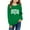 White, variant on Mercatoo Toddler Boys Girls St 𝐏atricks Day Sweatshirt Long Sleeve Irish Cloverss Pullover Shirts Crewneck Sweater Tops Clothes