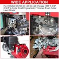 thumbnail image 4 of HUGFEGWE 21PCS Throttle Return Spring Kit Carburetor Classification Linkage Governor Connecting Rod Speed Control Spring Adjusting Lever for 168F GX160 GX200 GX210 170F Honda Clone U2537-31649, 4 of 7