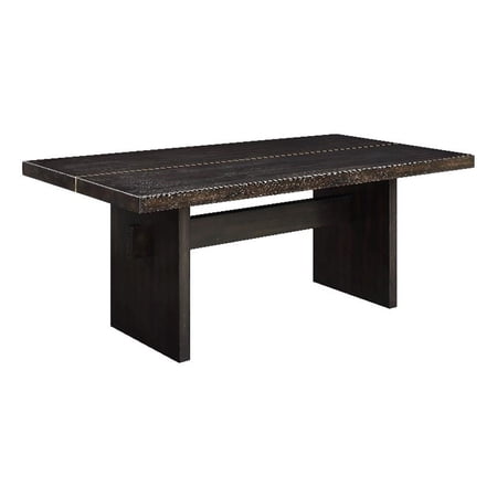 ACME Jaramillo Contemporary Wood Rectangular Dining Table in Black