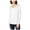 white, variant on I.N.C Womens Zipper Detail Basic T-Shirt, White, X-Large