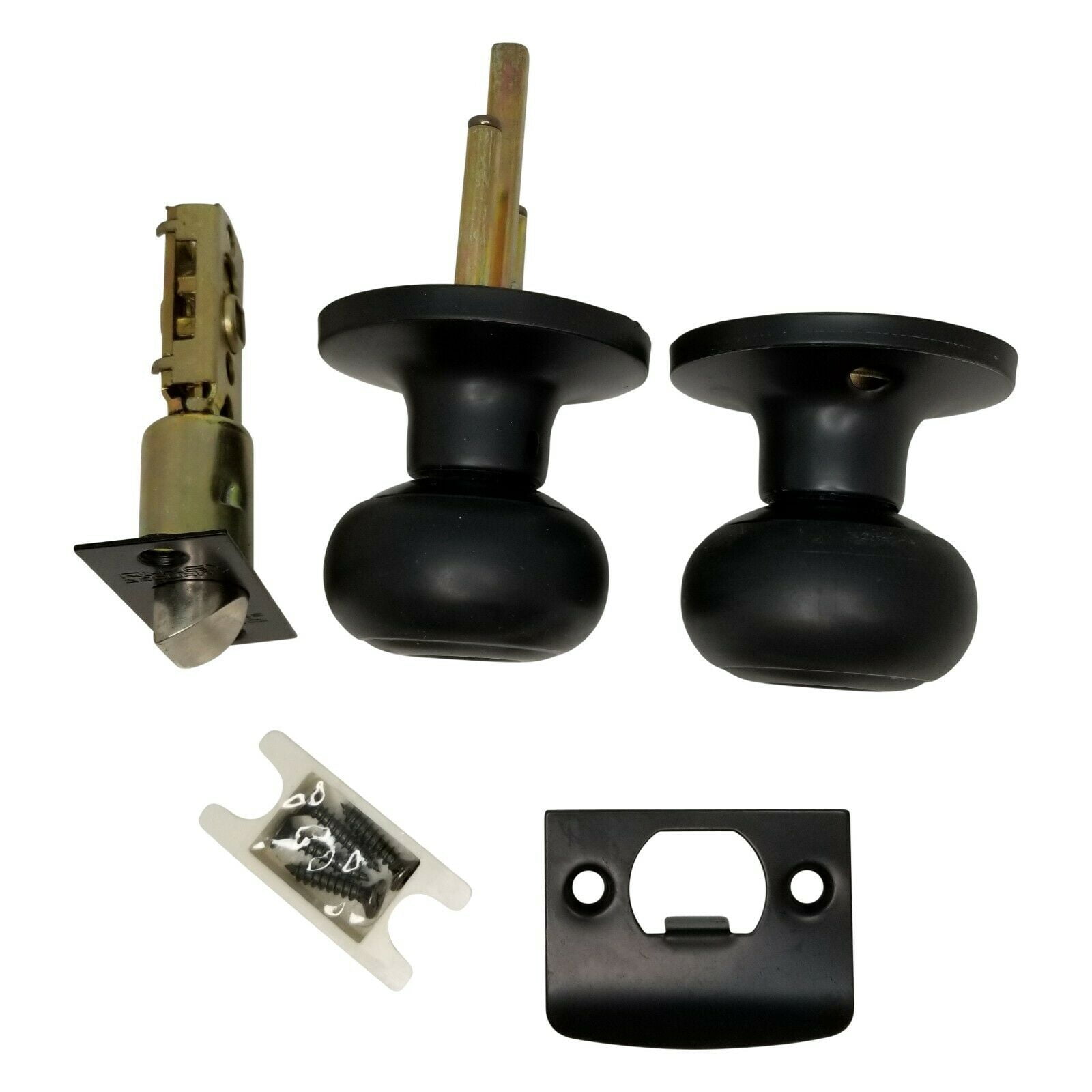 High Quality Door Knob Passage Lock Interior Bedroom Closet Oiled Rubbed Bronze