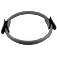 thumbnail image 1 of Anillo de resistencia para yoga y pilates de 4 colores con doble agarre para muslos y piernas, color negro, 1 of 14