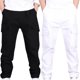 thumbnail image 1 of Cowsor 2PC Boys Cargo Sweatpants Casual Hiking Pants Joggers Athletic Trousers Cotton Loose Straight Pants for Men, 1 of 3