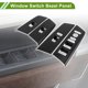 thumbnail image 4 of Ofertas Únicas 4 Pcs Cubierta del Marco del Interruptor de Ventana Panel de Control de Puerta para Honda CRV 2023-2025 Plástico Color de Fibra de Carbono Negra, 4 of 5