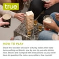 thumbnail image 4 of True Buzzed Tower Stacking Block Game - Drinking and Outdoor Games for Adults, 4 of 6