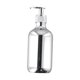 thumbnail image 2 of KDJ 300ml Silver Chrome Hand Soap Dispenser Round Liquid Soap Bottle for Kitchen Bathroom Restroom, PET Plastic Pump Bottle for Dish Soap Lotion Shampoo Conditioner Dispenser, 2 of 10