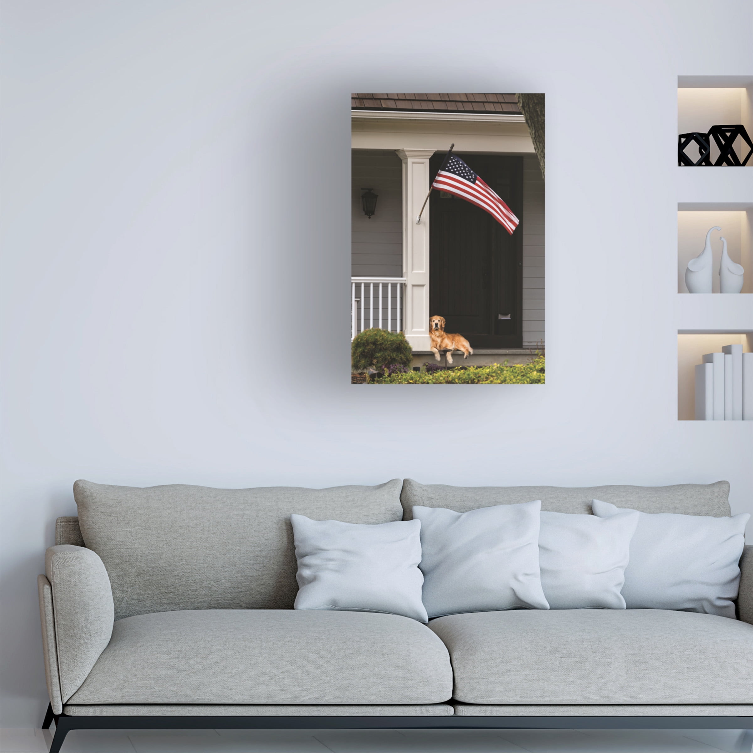 Kurt Shaffer Photographs 'American Golden Retriever' Canvas Art