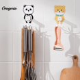 thumbnail image 3 of Gancho De Cocina Creativo En Forma De Dibujos Animados Giratorio Multifuncional Sin Golpes Pared Adhesivo Para Baño, 3 of 4