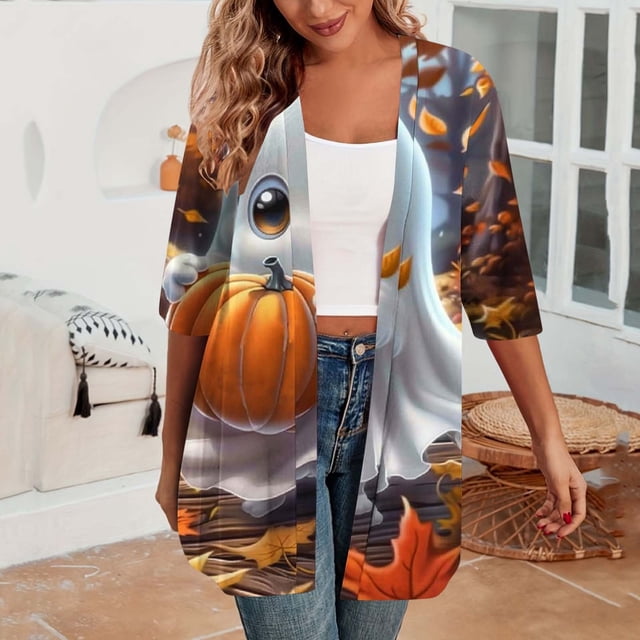 LOVZFMLL Cardigan pour Femmes Cardigan Polyvalent pour Femmes