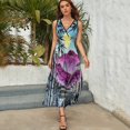 thumbnail image 5 of Vestido De Noche De Lujo Sin Mangas Para Mujer, Gaosheng Bamboo Vestido De Fiesta, 5 of 5