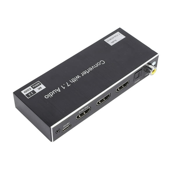 8K 60Hz 1x2 HD Multimedia Interface Splitter, 8K 60Hz 4K 120Hz 3D HD Display Interface Splitter, 40Gbps HD Multimedia Interface Splitter 1 in 2 Out for HDTV STB DVD Projector PC Game Machine