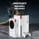 thumbnail image 3 of Funda protectora de cuero para Xbox Series X/S, carcasa protectora para consola de videojuegos, accesorios de funda de cuero con succión magnética, 3 of 7