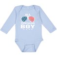 thumbnail image 3 of Inktastic All American Boy USA Parade Boys Long Sleeve Baby Bodysuit, 3 of 5