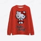 thumbnail image 3 of Sudadera con cuello redondo y manga larga con estampado de Hello Kitty para mujer, ropa de otoño, estilo informal, con dibujos animados, estilo japonés, 3 of 5
