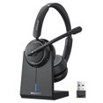 thumbnail image 1 of Auricular inalámbrico Waxop Bluetooth 5.2 con micrófono con cancelación de ruido, 1 of 7