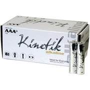 Kinetik 53313 AAA Alkaline Batteries, 50-Pack
