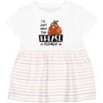 thumbnail image 3 of Inktastic I'll Just Have the Breast, Please Cute Turkey Girls Baby Dress, 3 of 5