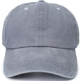 thumbnail image 3 of FrostHike Women Washed Cotton High Ponytail Baseball Cap, 3 of 4