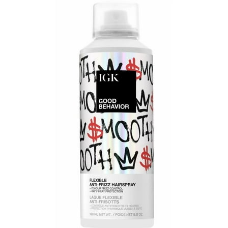 IGK Good Behavior Smooth Flexible Anti-Frizz Hairspray 5.0 oz