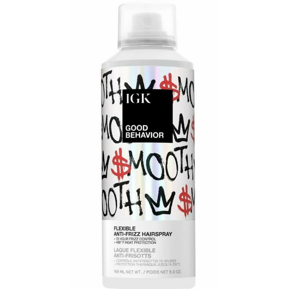 IGK Good Behavior Smooth Flexible Anti-Frizz Hairspray 5.0 oz